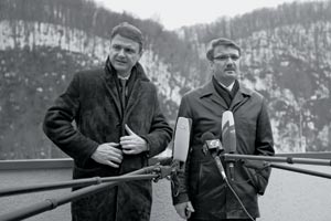 Александр Ткачев (слева) и Герман Греф олимпийскими проблемами озабочены сегодня явно больше, чем экологическими