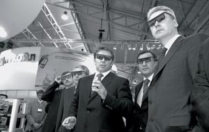 Во время экономического форума 2006 года в Санкт-Петербурге Собянин и глава «Роснефти» Сергей Богданчиков совместно посетили выставочный комплекс «Ленэкспо»
