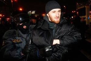 В Москве задержано более 700 участников беспорядков - ГУВД