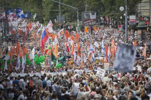 Голос протеста: Москва