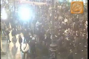 Опубликовано видео избиения милиционеров в Санкт-Петербурге