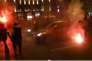 Разгневанные фанаты перекрыли Ленинградку
