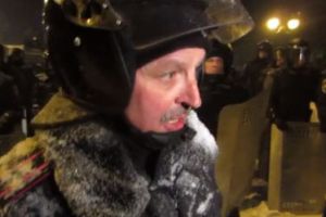 Телеканал «Россия 1» украл видеоинтервью The New Times с улицы Грушевского в Киеве